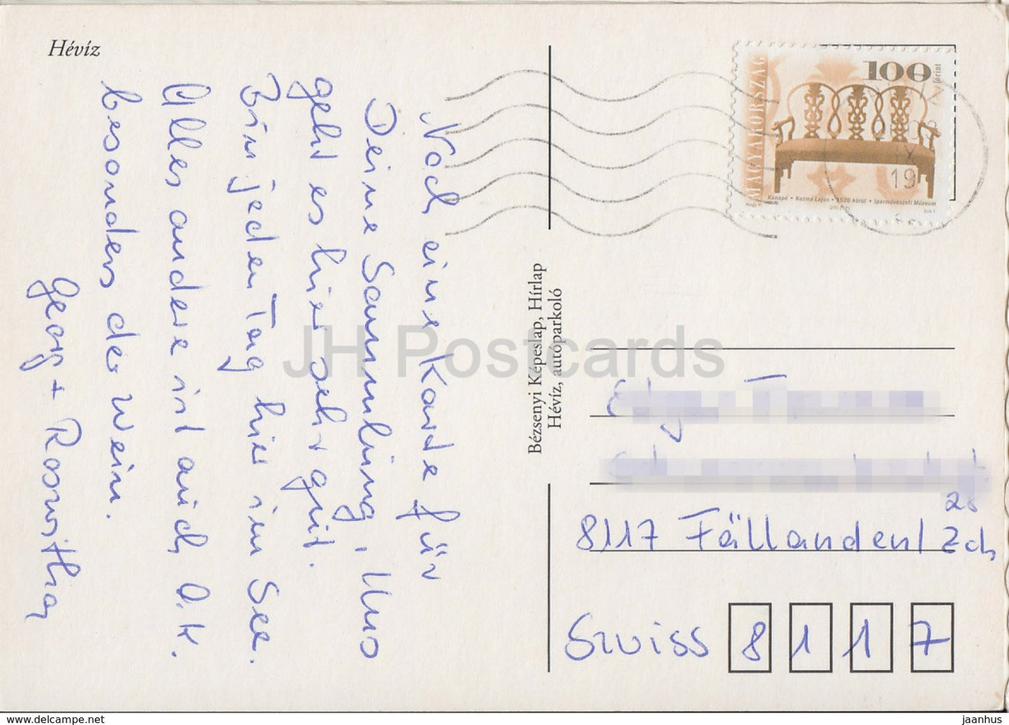 Heviz - spa - église - multiview - 2003 - Hongrie - occasion