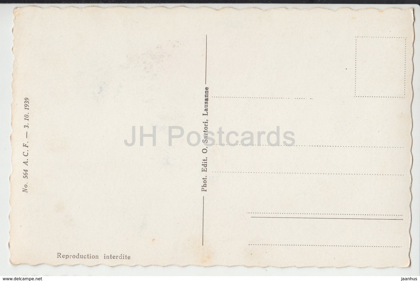 Rochers de Naye et le Tour d'Ai vue des Pleiades - 3056 - Schweiz - alte Postkarte - unbenutzt