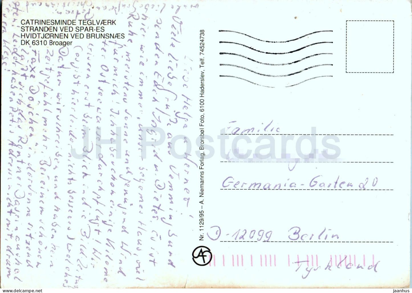 Hilsen fra Broagerland - multiview - 1129/95 - Danemark - d'occasion