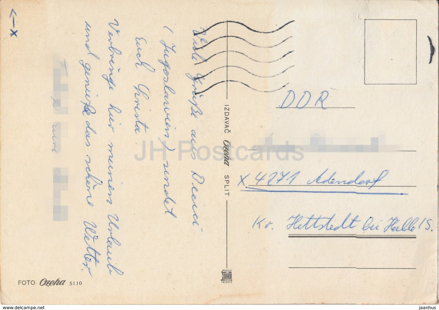 Budva - Becici - Sv. Stefan - Milocer - multiview - Montenegro - Yugoslavia - used