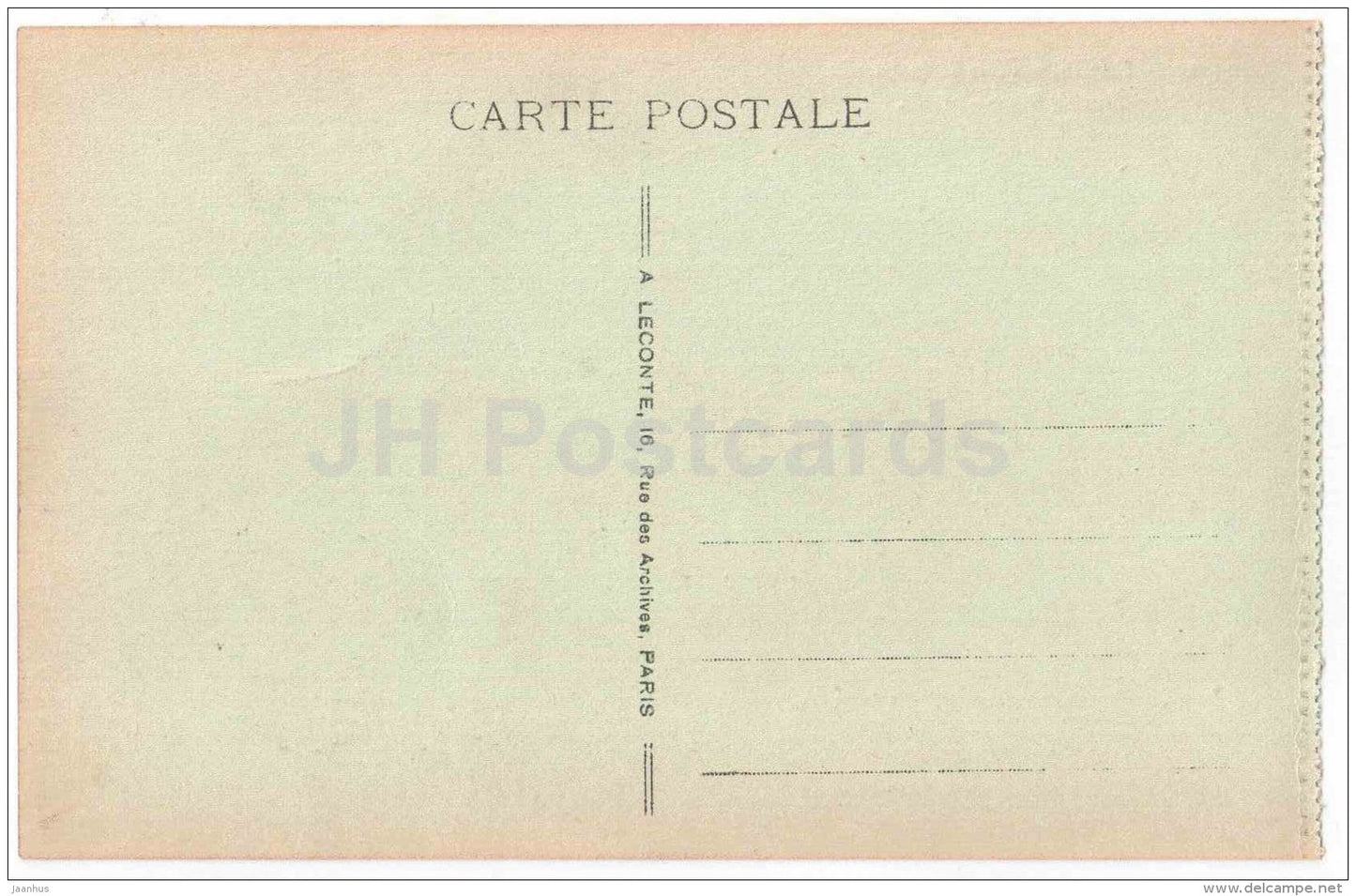 Place de la Bastille - Bastille Place - 33 - Paris - France - unused - JH Postcards