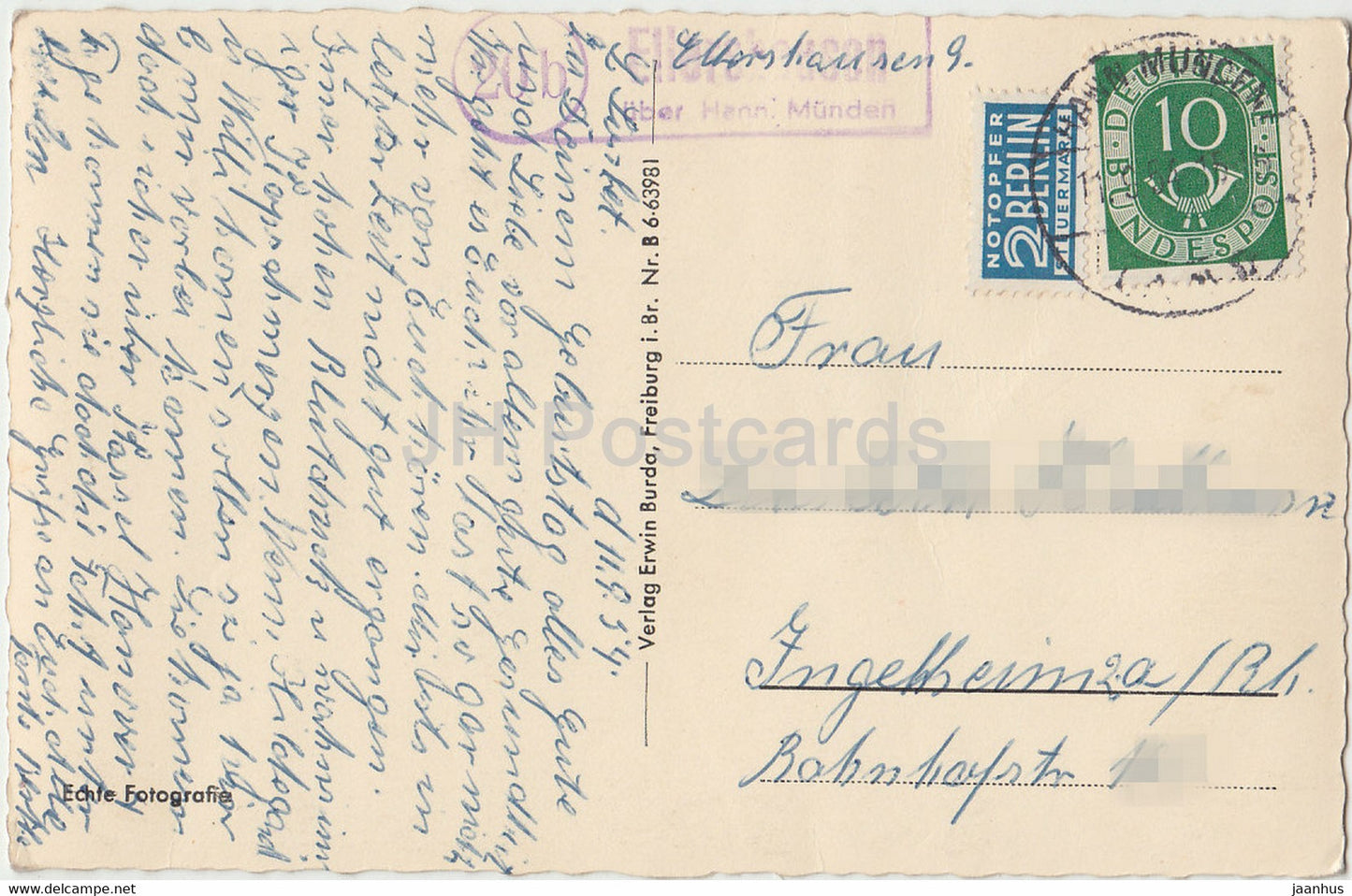 Insel Mainau - Bodensee - Rosengarten - 63981 - 1954 - Deutschland - gebraucht