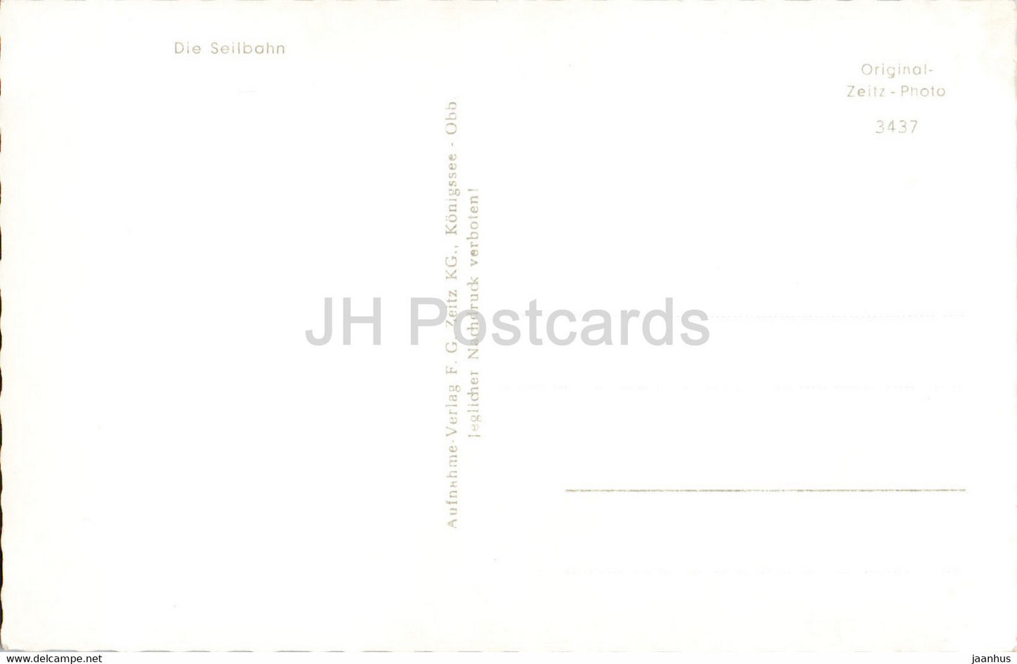 Altenahr - Die Seilbahn - Seilbahn - Deutschland - unbenutzt