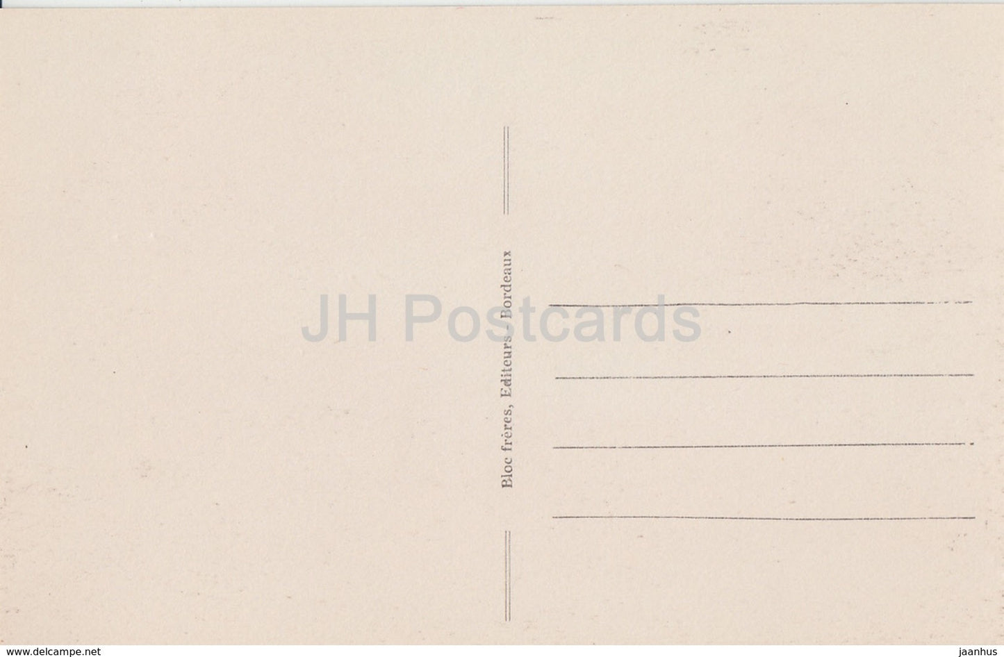 Bordeaux - Le Pont - Vue d'ensemble - bridge - 47 - old postcard - France - unused