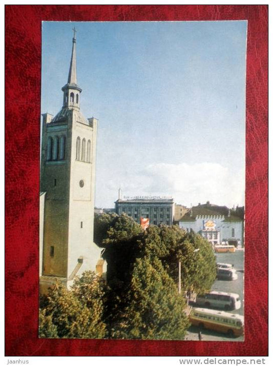 Tallinn - Victory Square - Estonia - USSR - 1969 - unused - JH Postcards