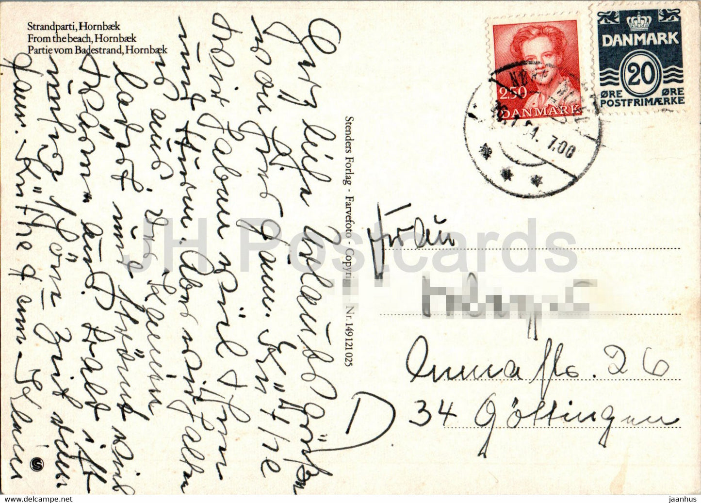 Strandparti - Hornbaek - beach - port - Denmark - used