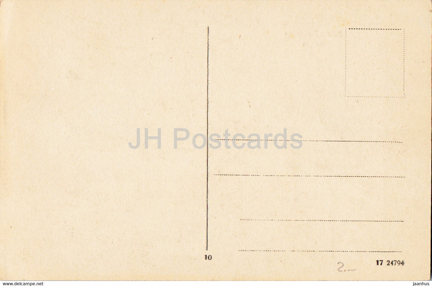 Aschaffenburg - Schloss - château - carte postale ancienne - Allemagne - inutilisée