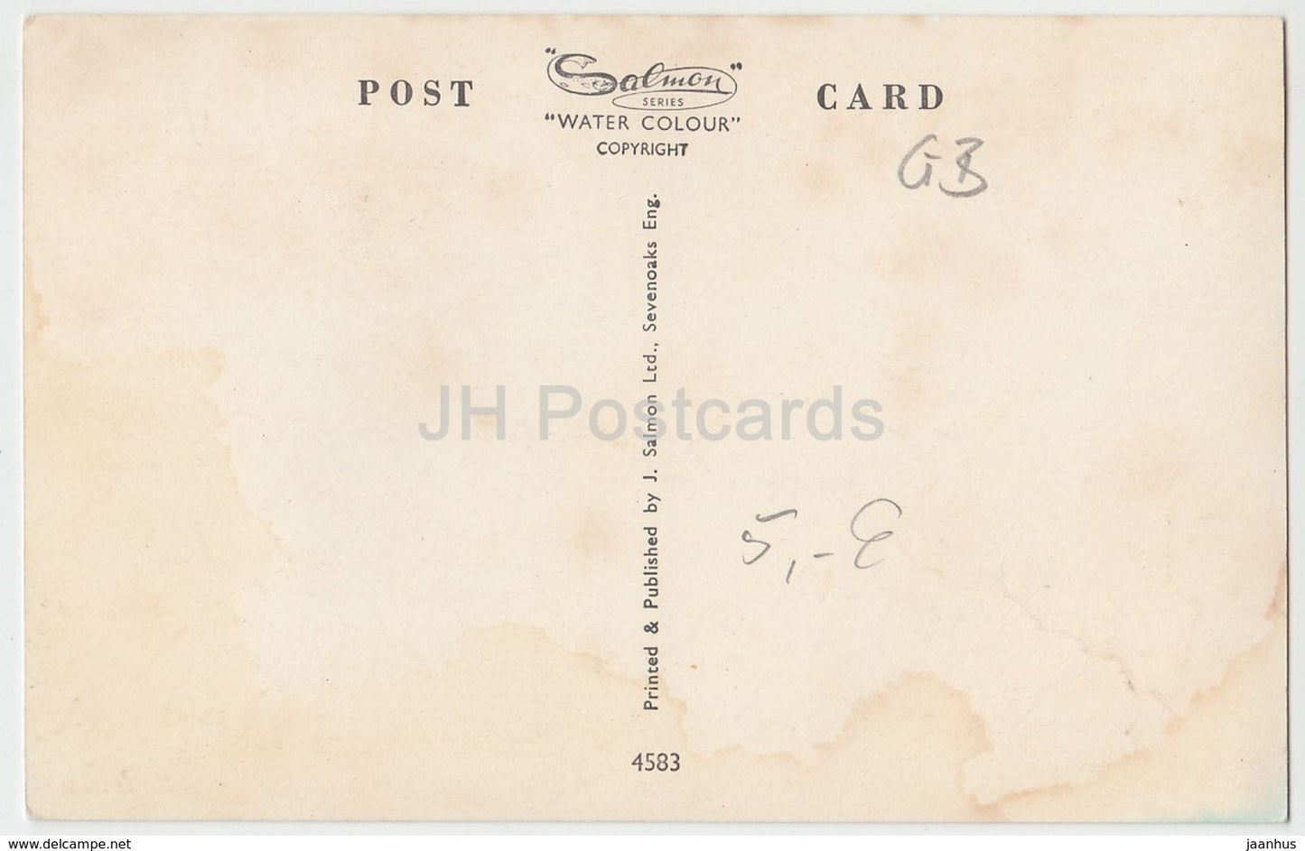 South Devon - Map - 4583 - United Kingdom - England - used