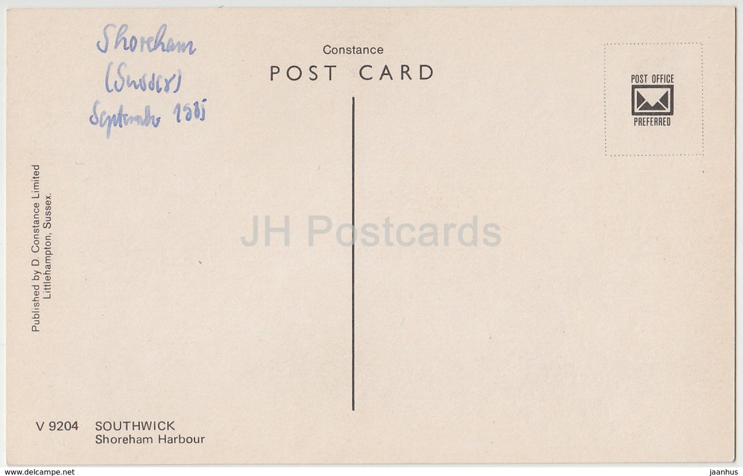 Southwick - Shoreham Harbour - sailing boat - V 9204 - 1985 - United Kingdom - England - used