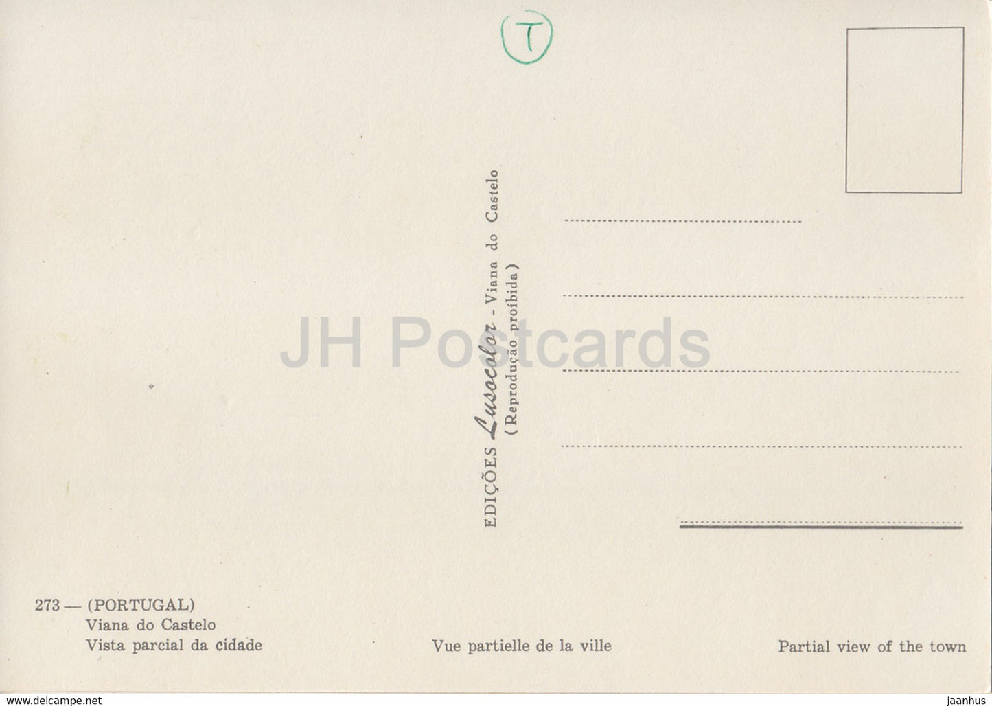 Viana do Castelo - Vista parcial da cidade - 273 - Portugal - inutilisé