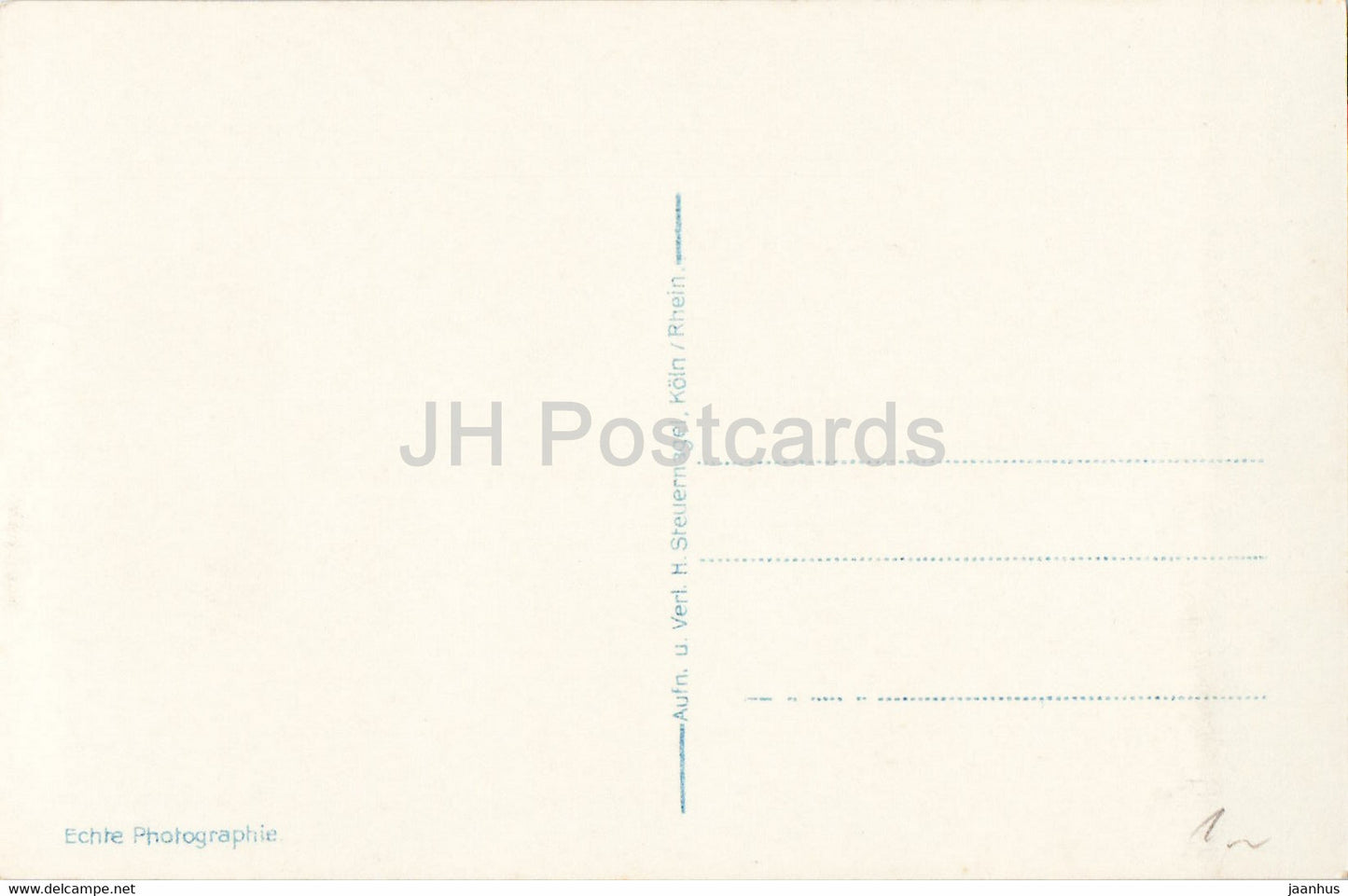 Koln a Rh - Cologne - Dom - Inneres - cathédrale - carte postale ancienne - Allemagne - inutilisée