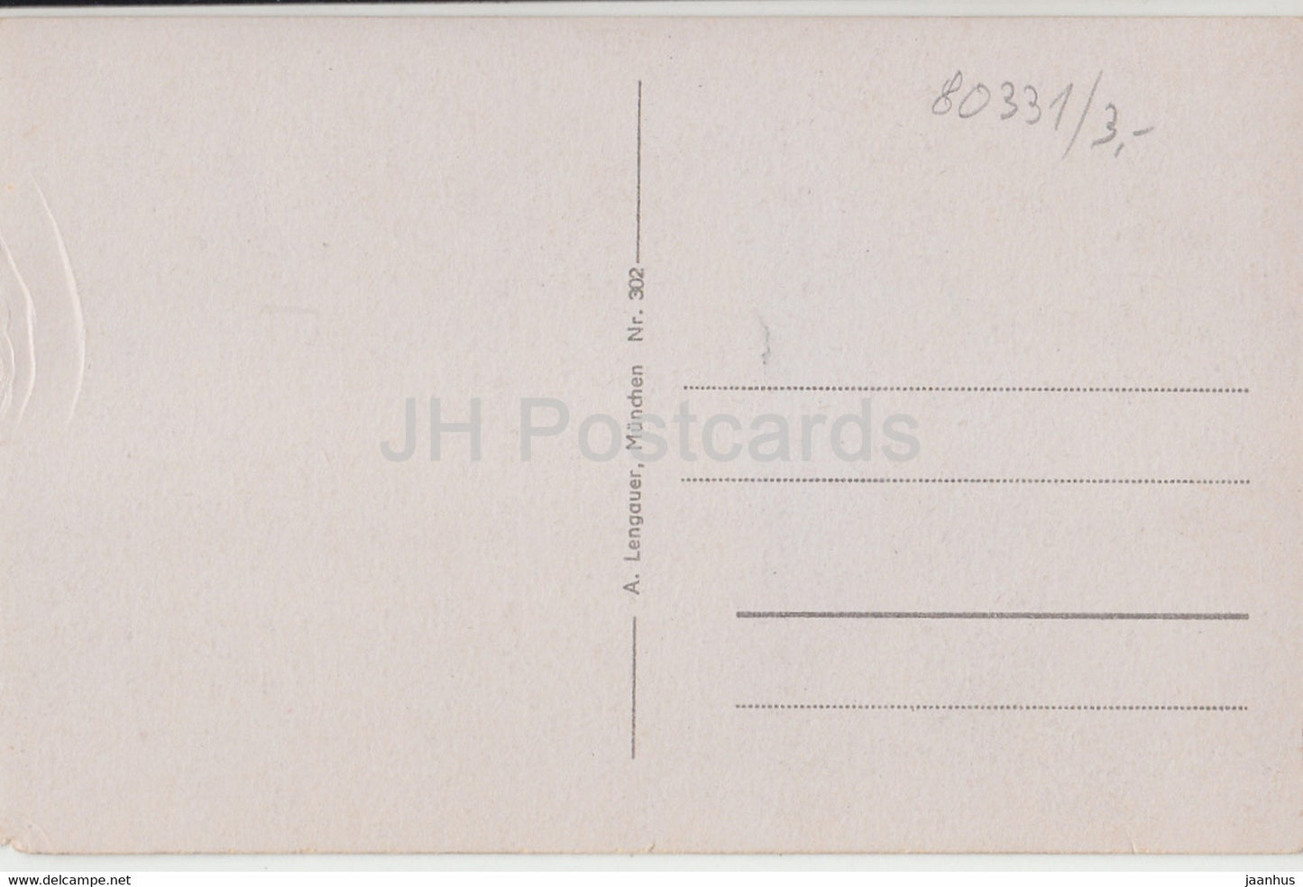 Gruss aus München - München - Blick vom Rathaus auf Alten Peter - Die Stadt und Gebirge - 302 - Deutschland - unbenutzt