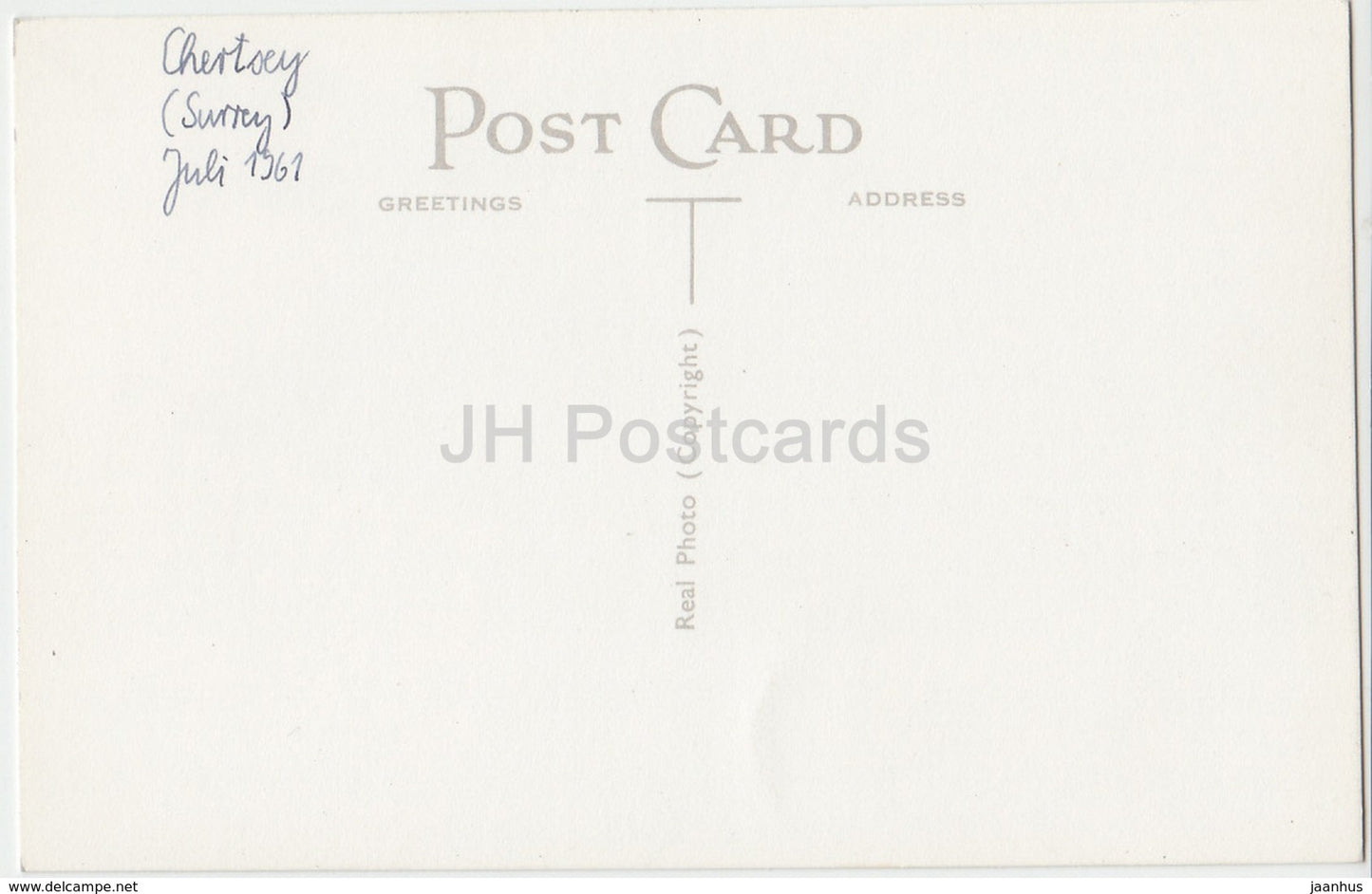 Chertsey - St. Peter's Church - 1961 - United Kingdom - England - used