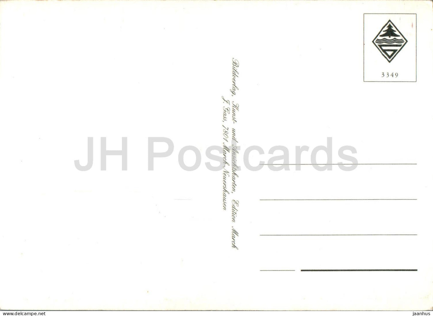 Schauinsland 1286 m - Feldbergblick - Talstation - St. Wilhelmer Tal - Multiview - 3349 - Deutschland - unbenutzt