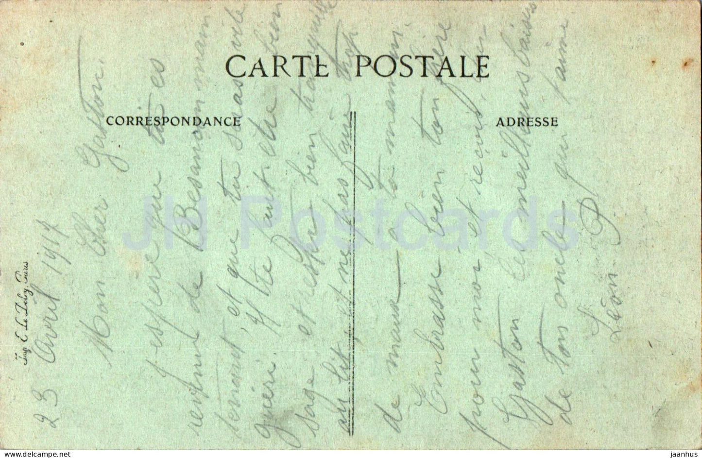 Fismes - Vue prise de l'Eglise - 14 - carte postale ancienne - France - occasion