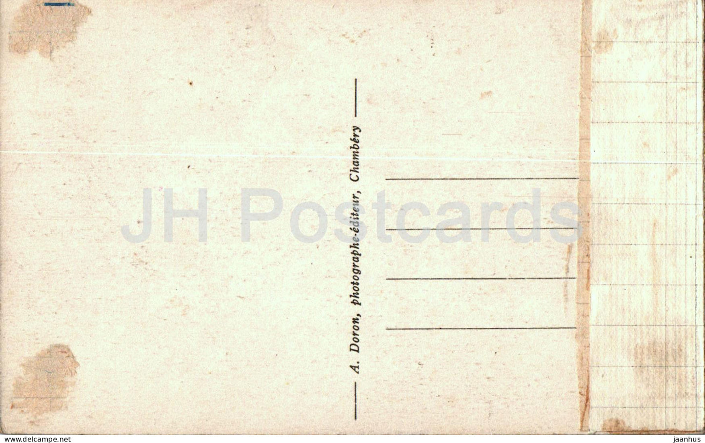 Bozel - Le Grand Bec - montagne - 446 - carte postale ancienne - France - occasion