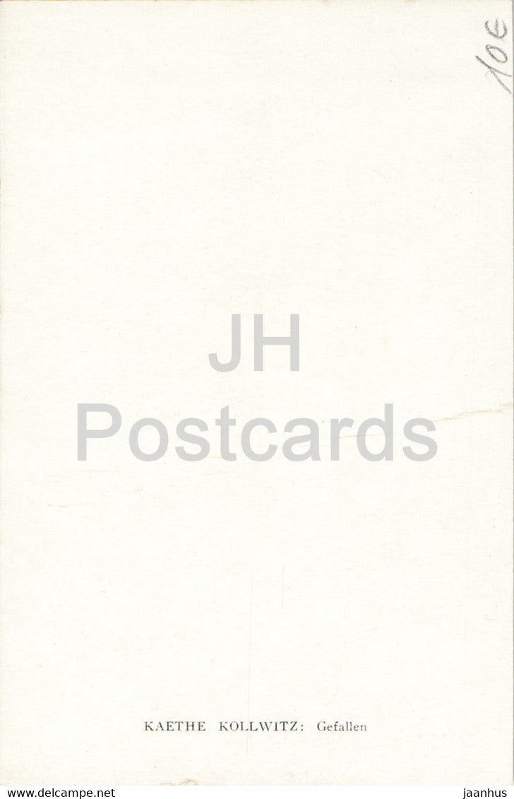 Gemälde von Käthe Kollwitz - Gefallen - Deutsche Kunst - Deutschland - unbenutzt