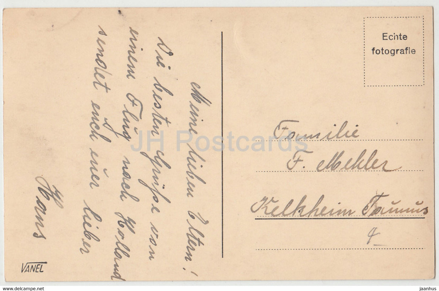 Hollandsch Molenlandschap - windmill - old postcard - Netherlands - used