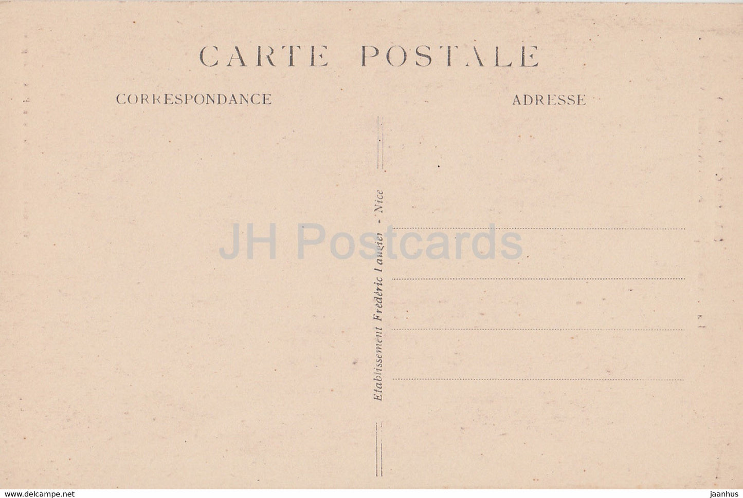 Mougins - La vieille Chapelle de Notre Dame de Vie - 537 - alte Postkarte - Frankreich - unbenutzt