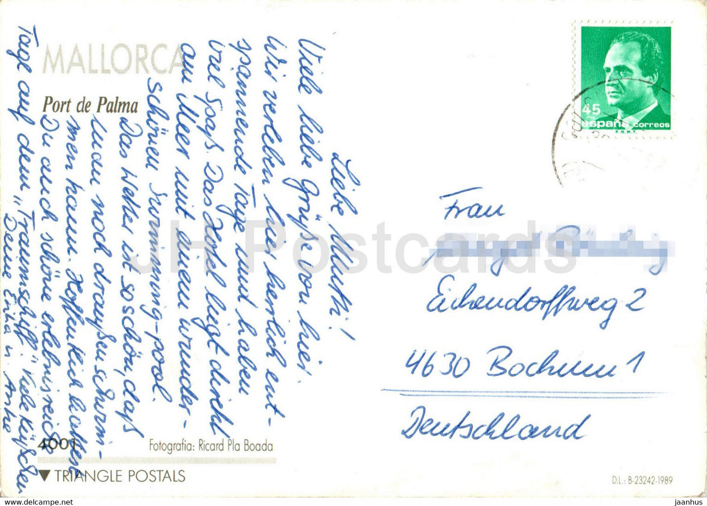 Palma de Mallorca - Port de Palma - boat - ship - 4001 - Spain - used