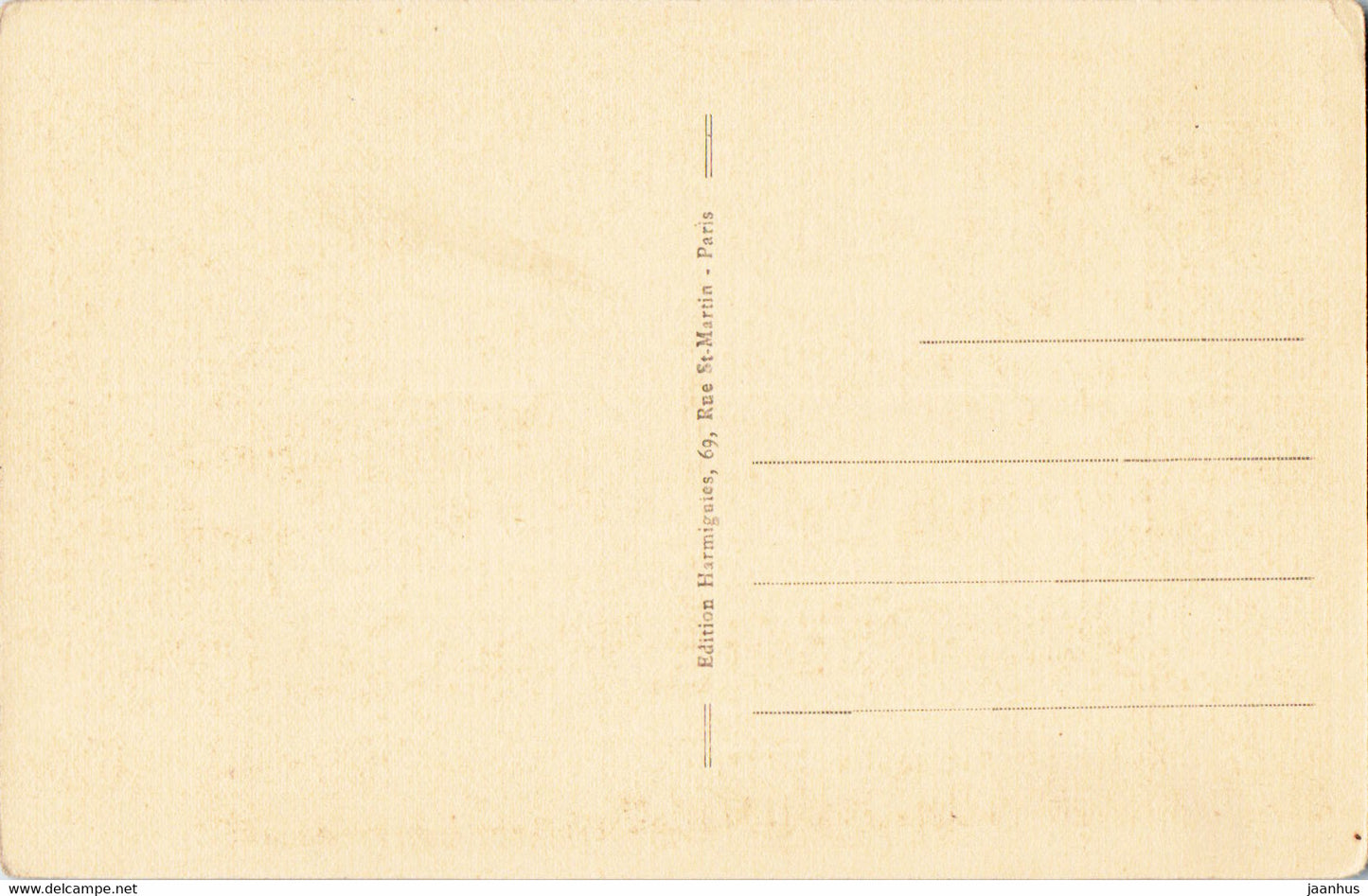 Mulhouse - Le Bassin et la Poste - 29 - old postcard - France - unused