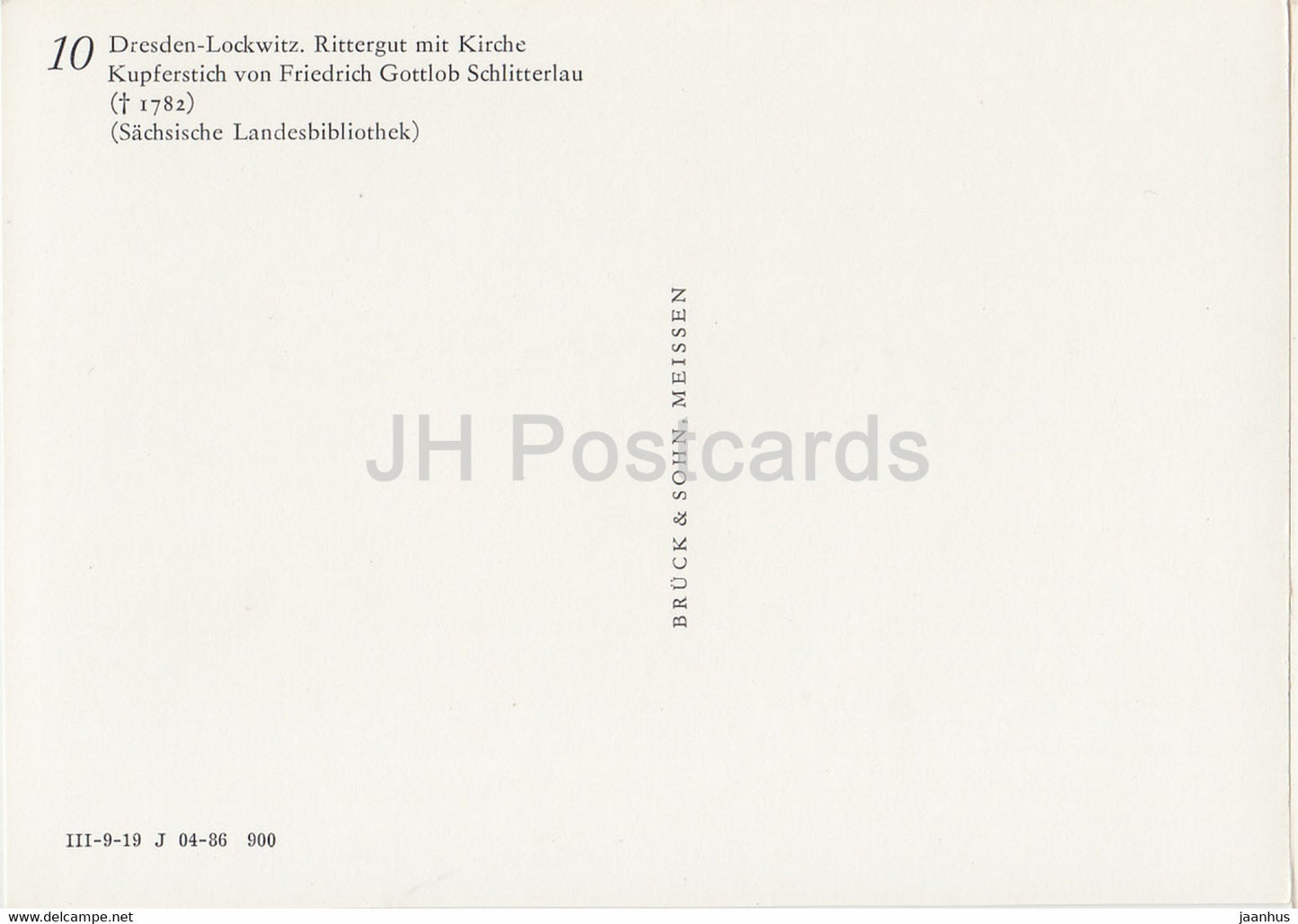 Dresden Lockwitz - Rittergut mit Kirche - Alte Kirchen Dresdens - church - DDR Germany - unused