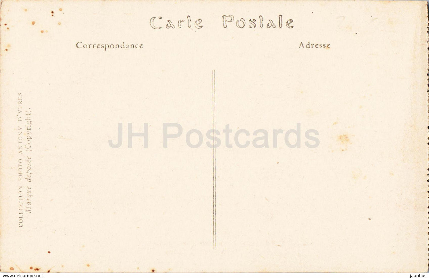 Ypres - Ieper - Ruines des Halles aux Draps apres la Guerre - ruins - WWI - military - old postcard - Belgium - unused