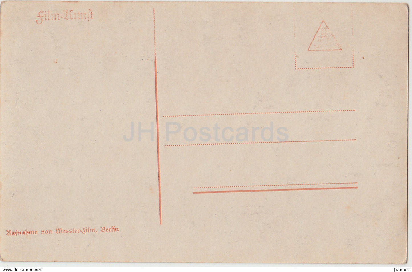 Deutsche Schauspielerin Henny Porten in Ihren Rollen – Faust des Riesen – Film – Film – 510 – Deutschland – alte Postkarte – unbenutzt