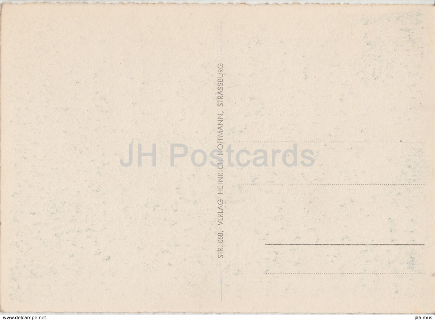 Strassburg - Strasbourg - Blick auf die Stadt - old postcard - France - unused