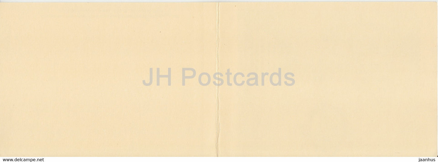 Aquarell 1670 - cloister - Augustinerkloster zu Erfurt - DDR Germany - unused