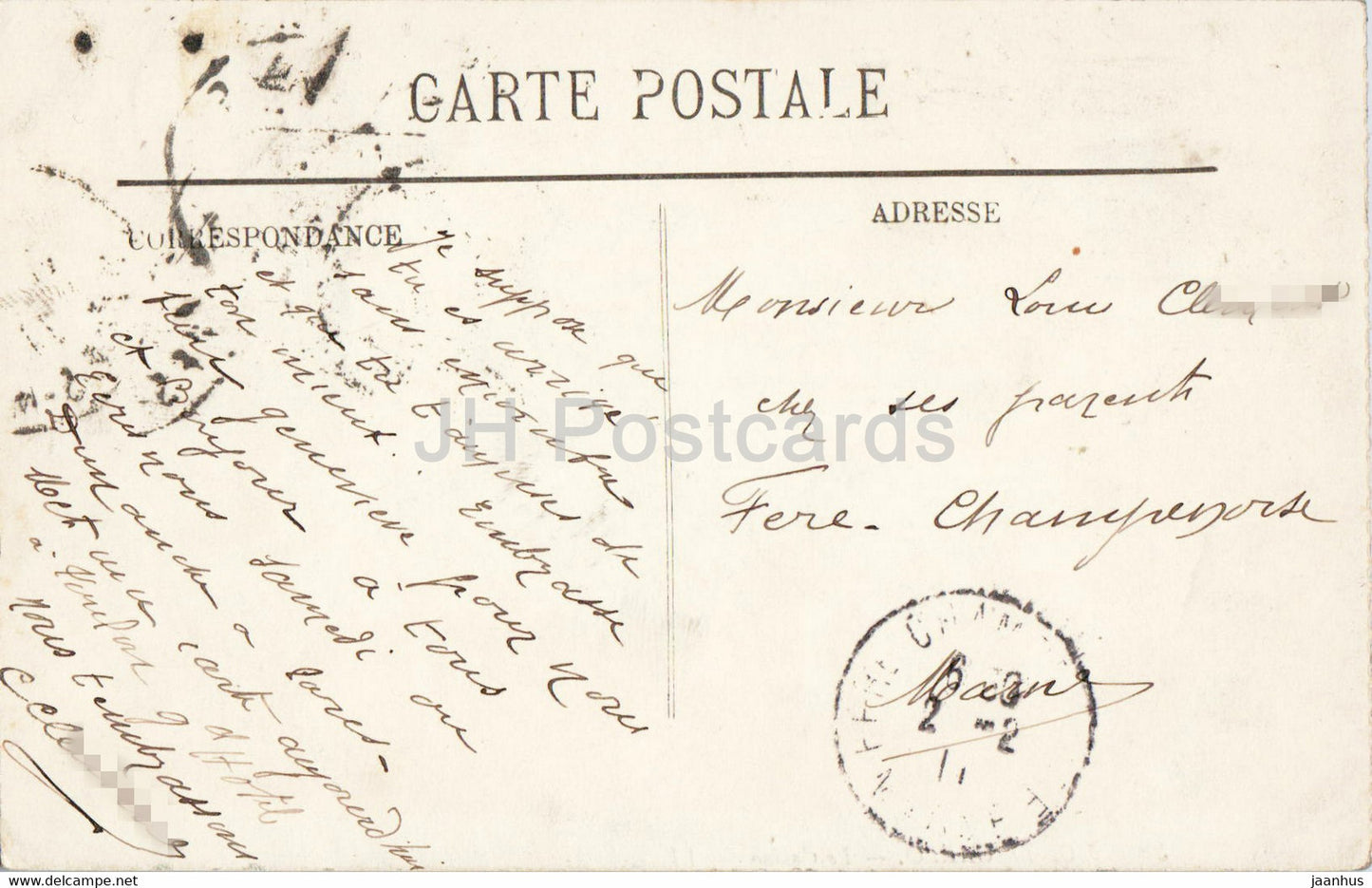 Monte Carlo - Le Casino - 39 - carte postale ancienne - 1911 - Monaco - occasion