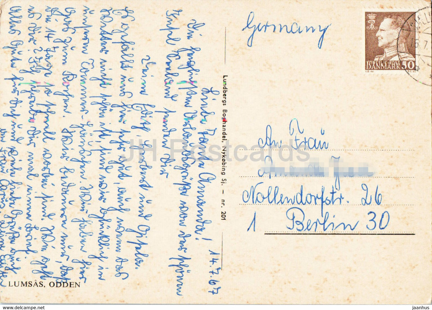 Lumsas Odden - boat - windmill - 1967 - Denmark - used