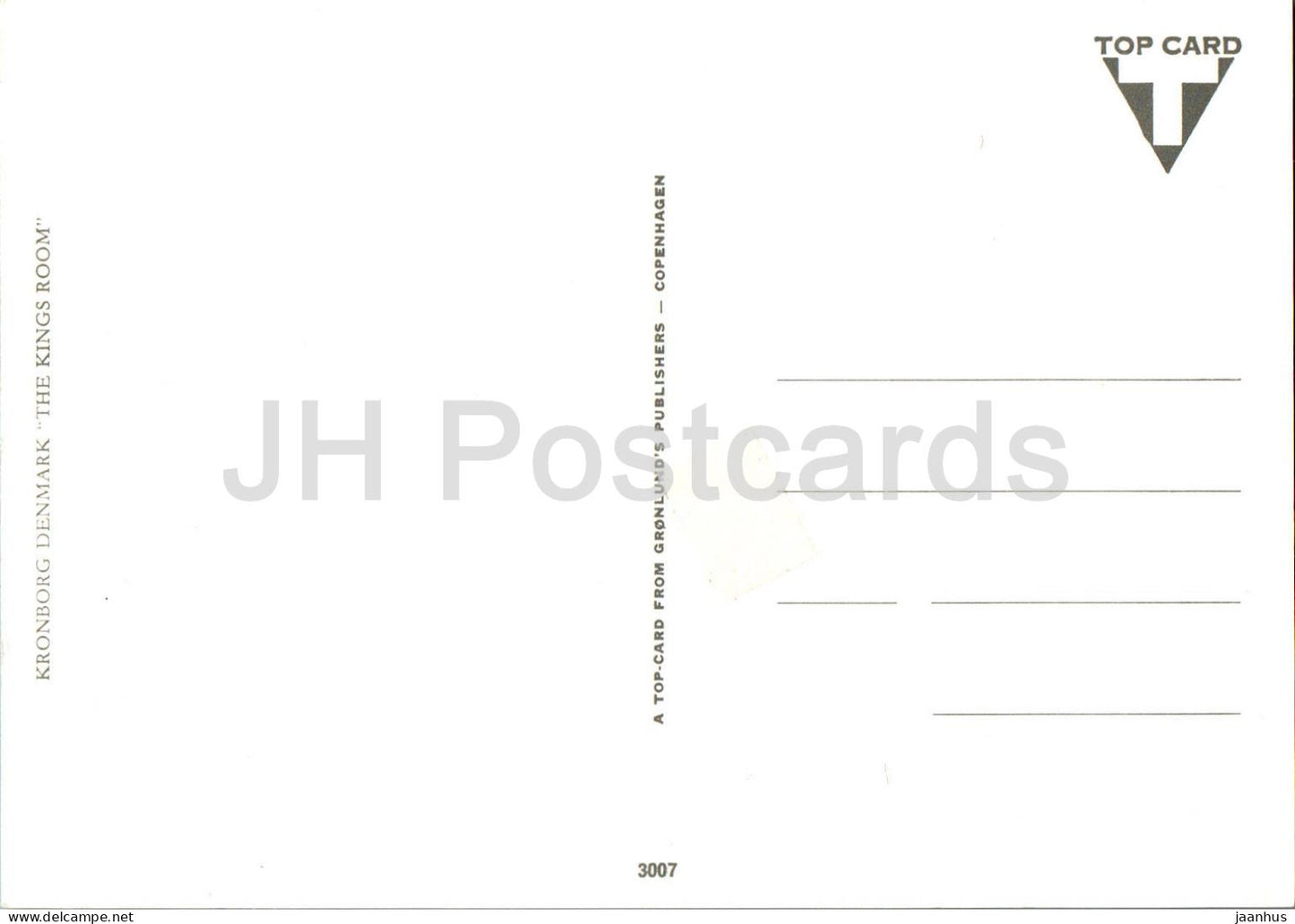 Kronborg - The Kings Room - château - Danemark - inutilisé