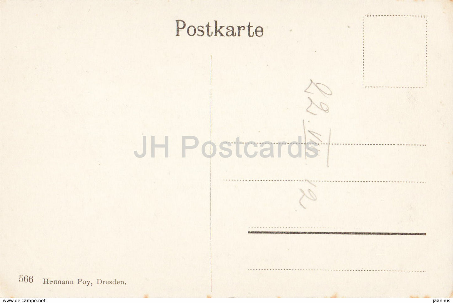 Bohm Schweiz - Edmundsklamm - Wasserfall - waterfall - 566 - old postcard - 1912 - Germany - used