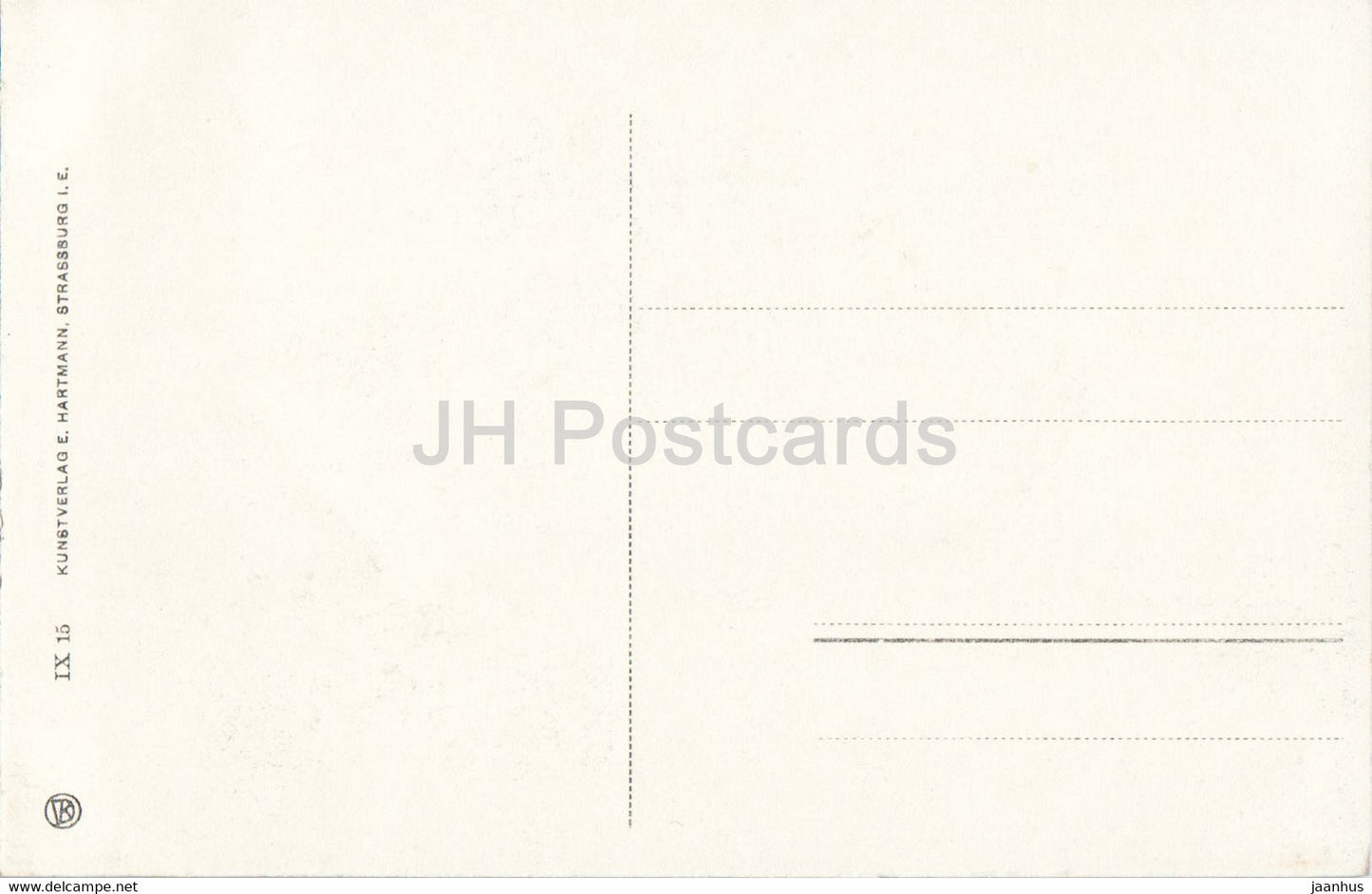 Strassburg - Strasbourg - Klein Frankreich - Petite France - old postcard - France - unused