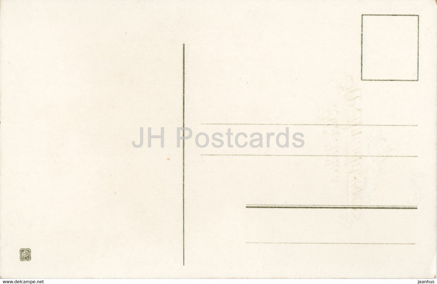 Carte de vœux de Noël - Herzlichen Weihnachtsgruss - carte postale ancienne - Allemagne - inutilisée