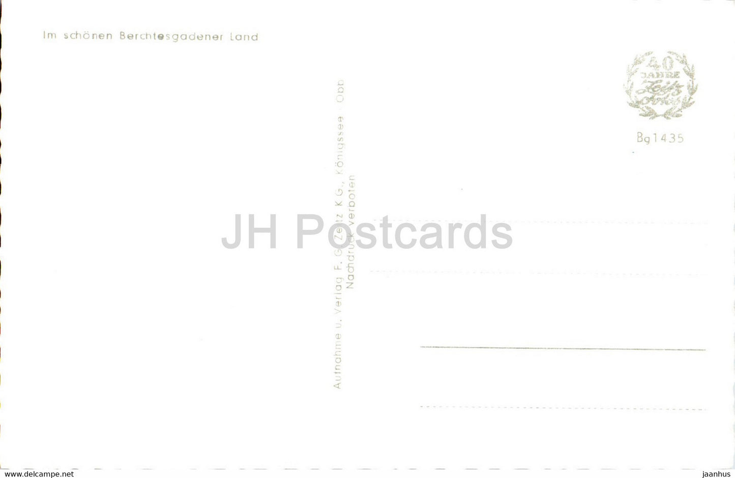 St Bartholoma am Konigssee mit Watzmann - église - Allemagne - inutilisé