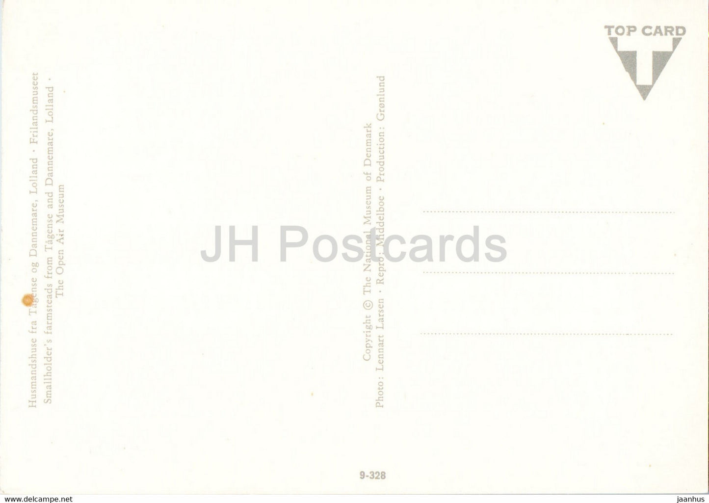 Kleinbauernhöfe aus Tagense und Dannemare – Lolland – Freilichtmuseum – Dänemark – unbenutzt