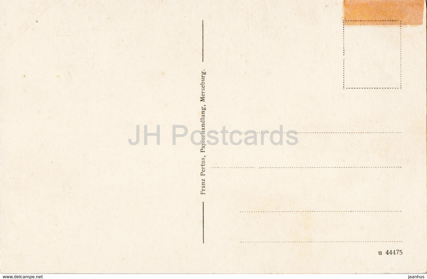 Merseburg a S - Schlosshof - Schloss - alte Postkarte - Deutschland - unbenutzt