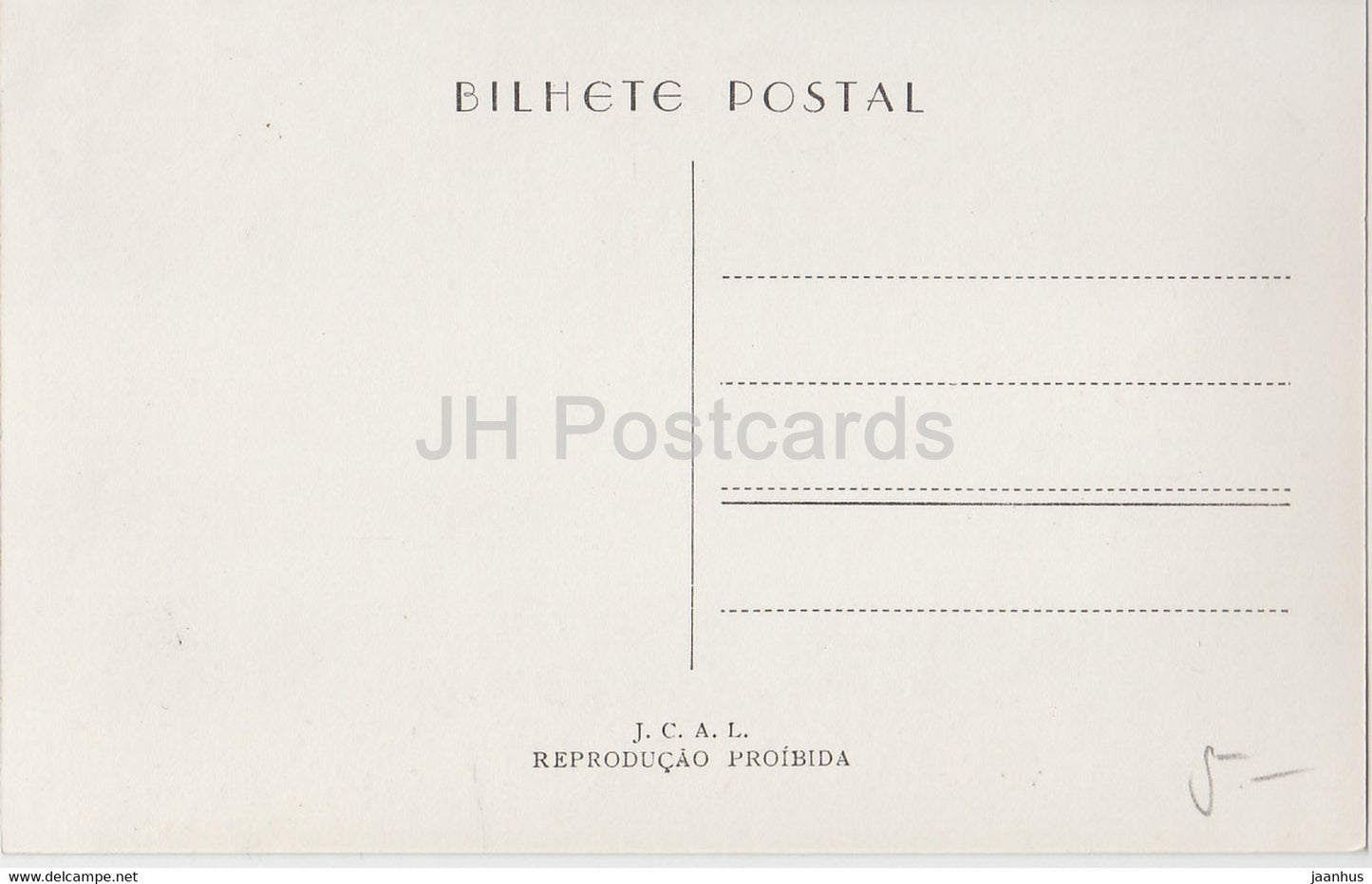 Lisboa - Lisbonne - Vista Parcial - carte postale ancienne - Portugal - inutilisée