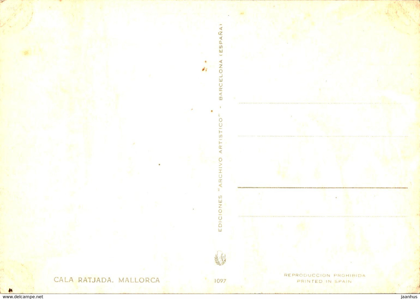Mallorca - Cala Ratjada - boat - 1097 - Spain - unused
