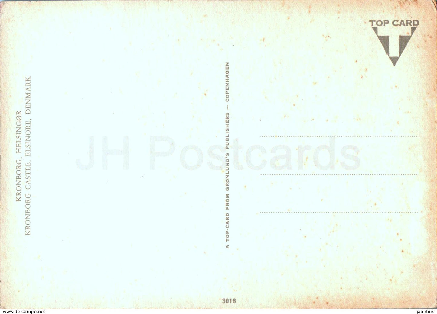 Kronborg - Helsingor - Elseneur - château - 3016 - Danemark - inutilisé