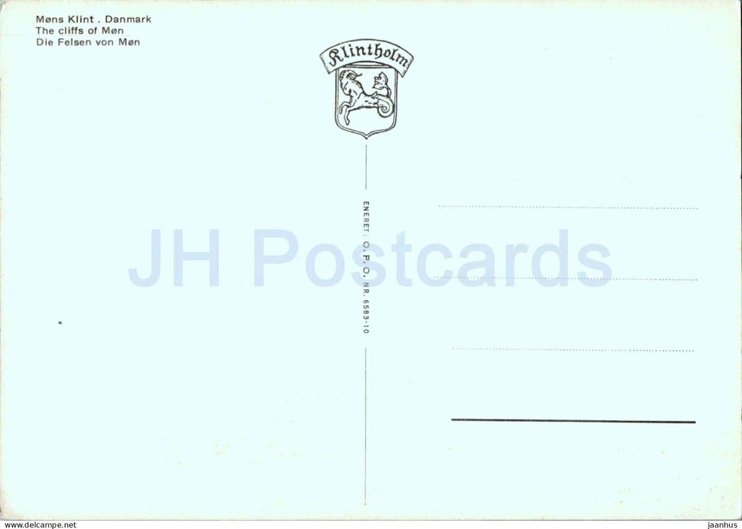 Mons Klint - multiview - 6583-10 - Denmark - unused