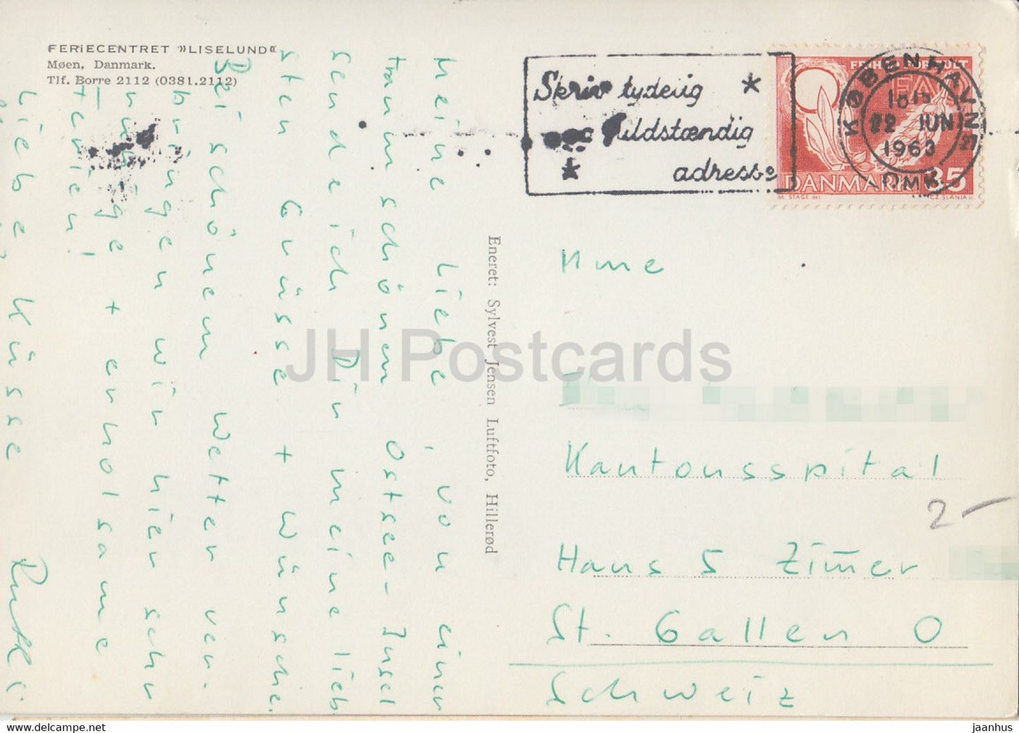 Feriecentret Liselund – Ferienzentrum – Moen – 1963 – Dänemark – gebraucht