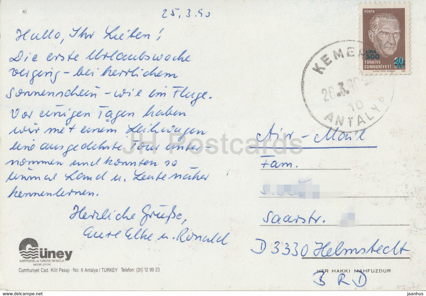 Kemer - port - 1990 - Turkey - used