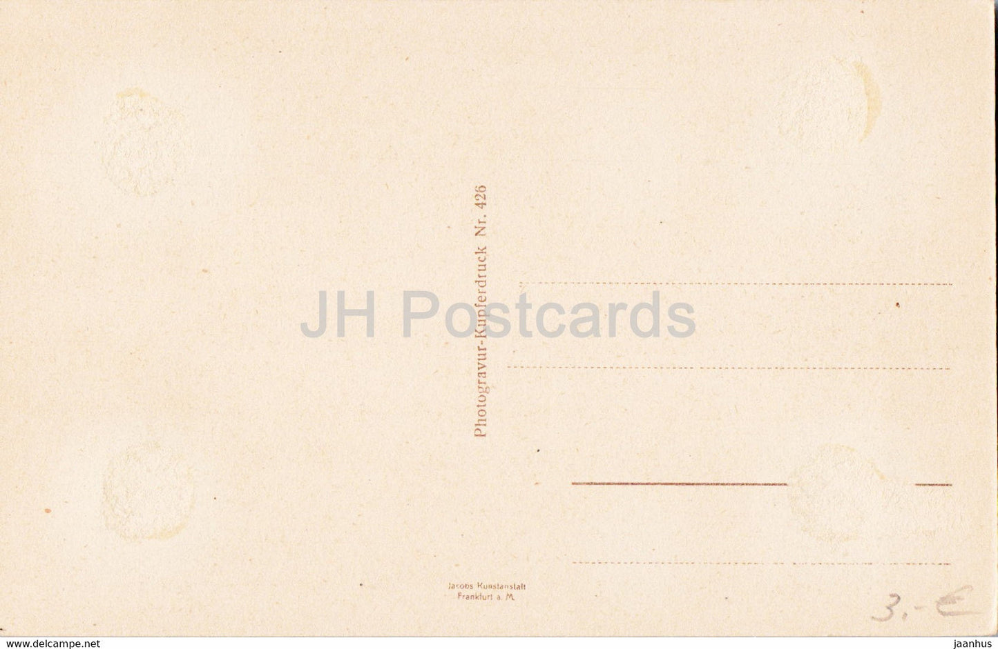 Frankfurt a Main - Hauptwache - Schillerplatz - Blick in die Zeil - 426 - old postcard - Germany - unused