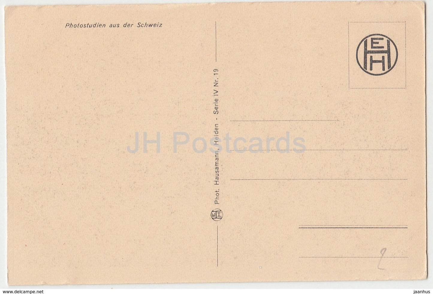 Sturm am Untersee bei Steckborn - 19 - Switzerland - old postcard - unused