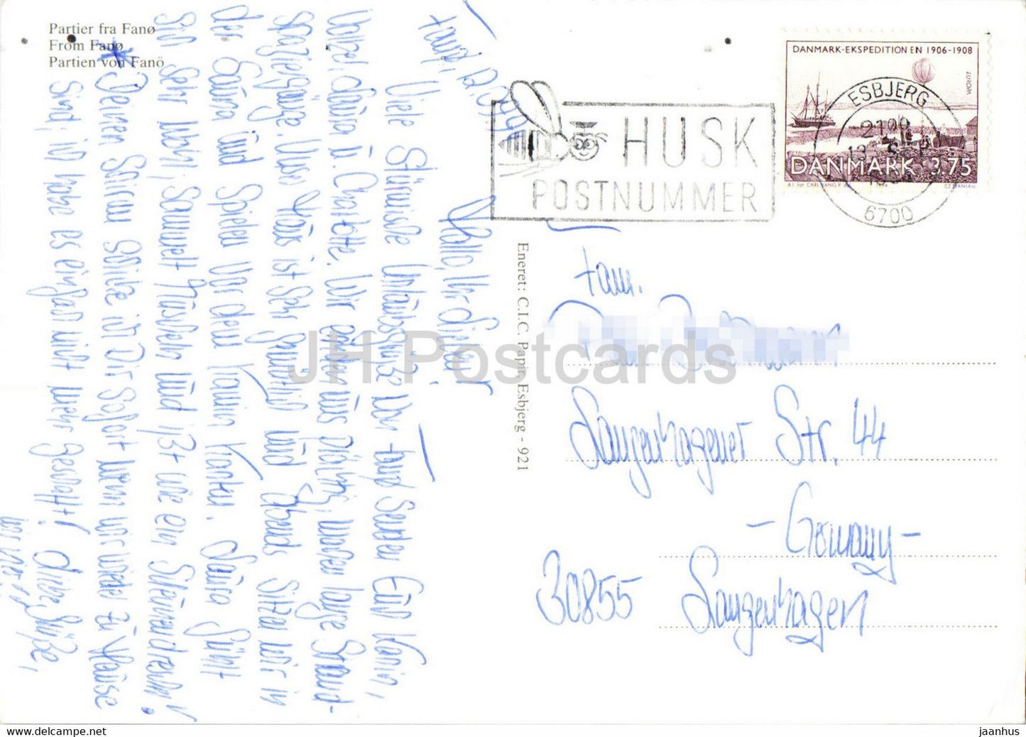 Fano - multiview - vues de ville - plage - Danemark - utilisé