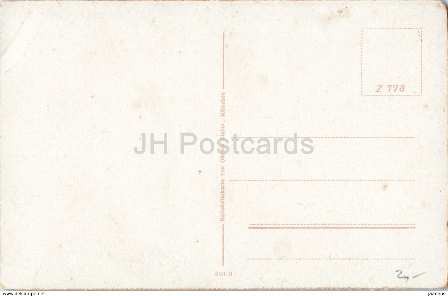 Braubach und Marksburg - alte Postkarte - Deutschland - unbenutzt