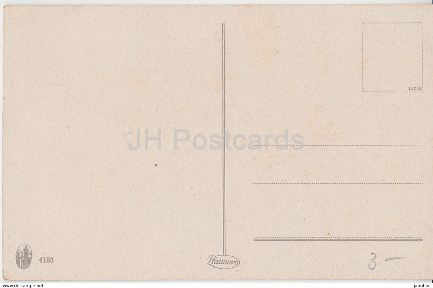 blühende Bäume - Platinovo - 4153 - alte Postkarte - unbenutzt